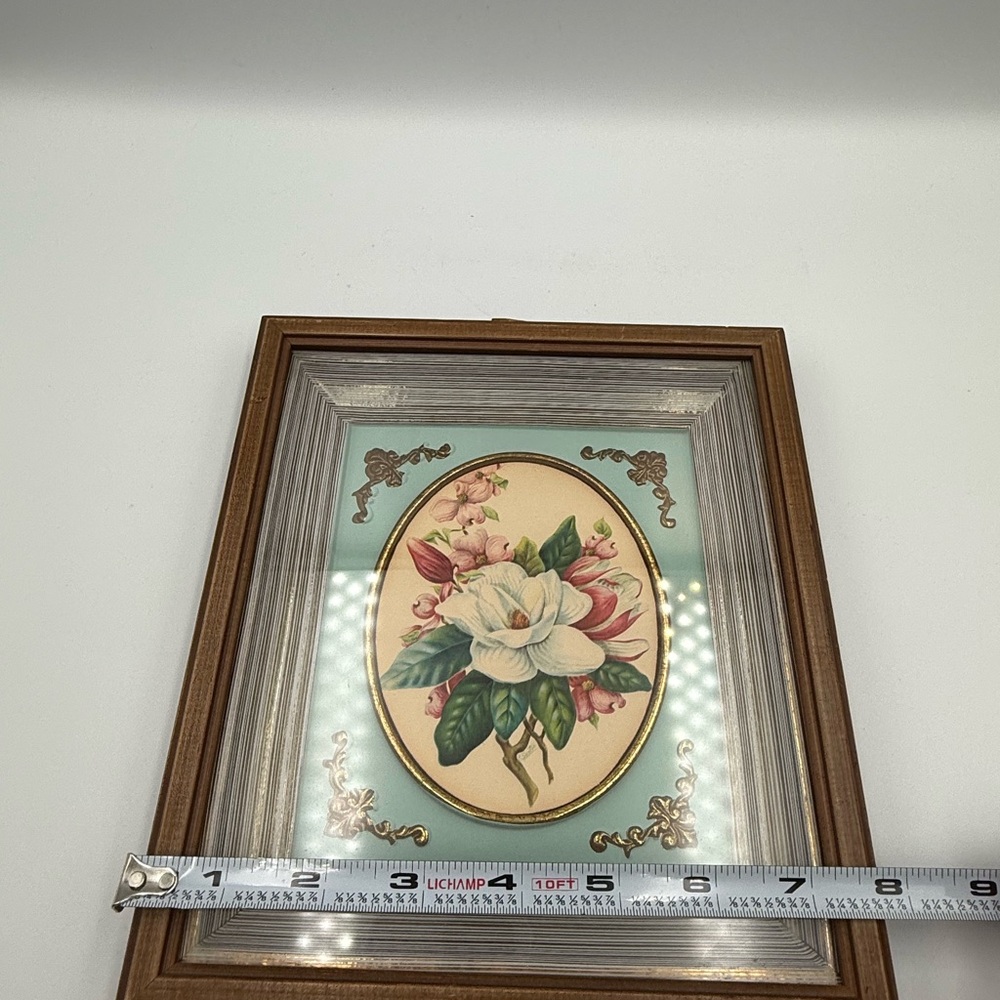 Vintage Flower Floral TMC Chicago MCM Picture Wall Decor - Picture 8 of 8
